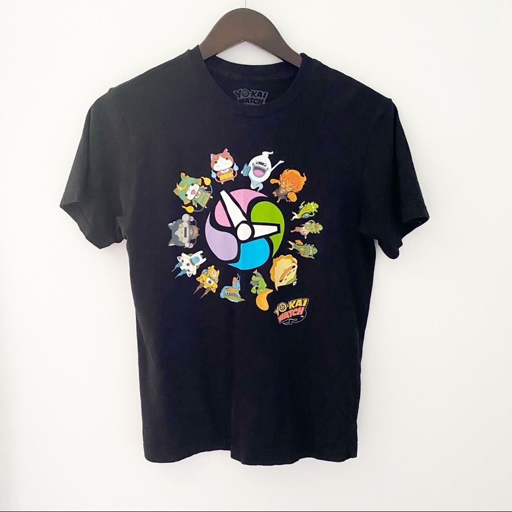 Hot Topic Yo-Kai Watch Graphic Black Tee